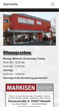 Mobile Screenshot of das-markisencenter.de